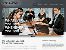 Tablet Screenshot of intelli-tech.com